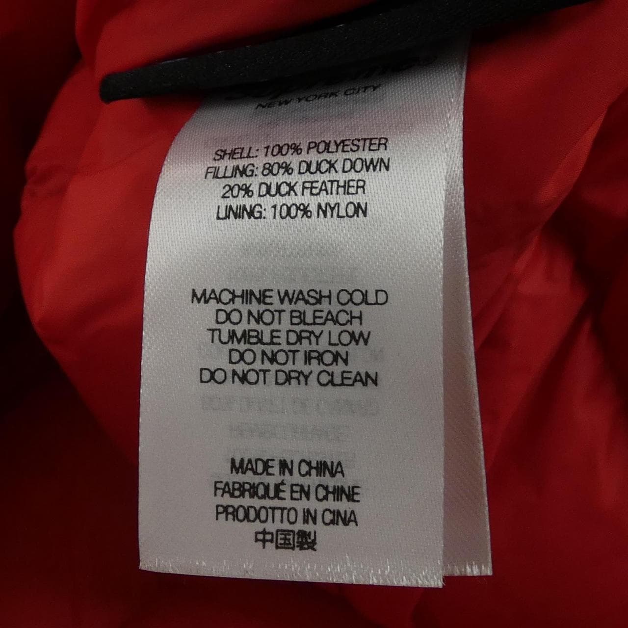 シュプリーム SUPREME MICRO DOWN HALF ZIP ダウンジャケット