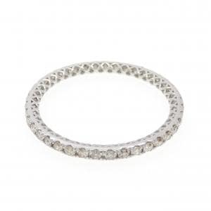 PT950 フルエタニティ ダイヤモンド リング 0.40CT