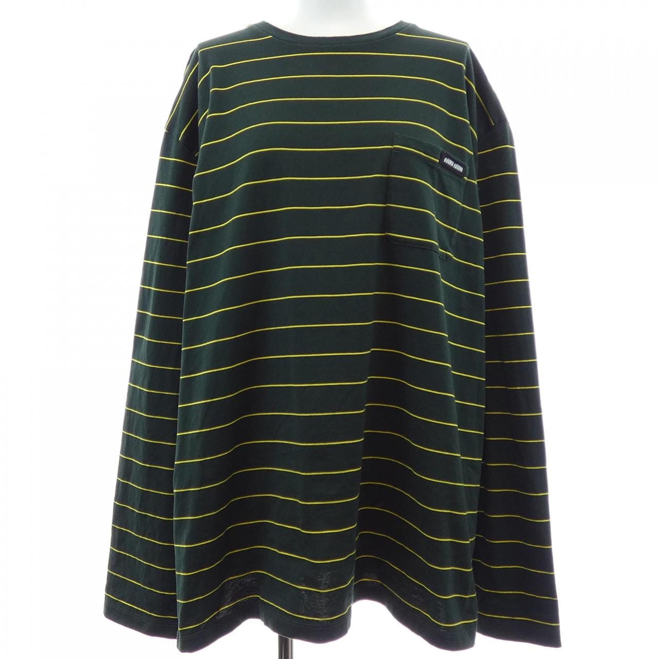 ミュウミュウ MIU MIU MIU MIUロゴ MJL014 SOOO 14RT Tシャツ