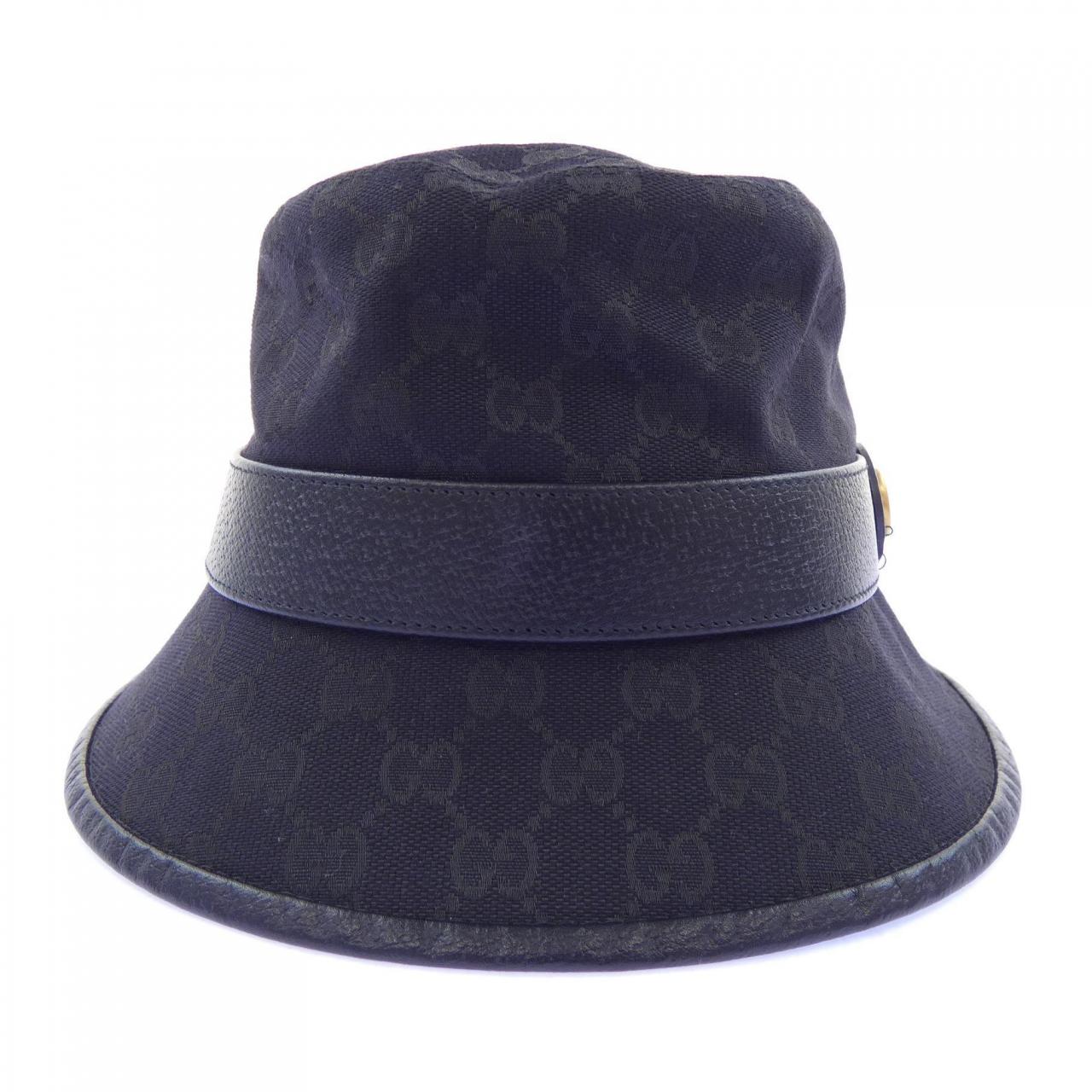 グッチ GUCCI ダブルG付き GGキャンバス バケットハット 576587 4HG53 ハット