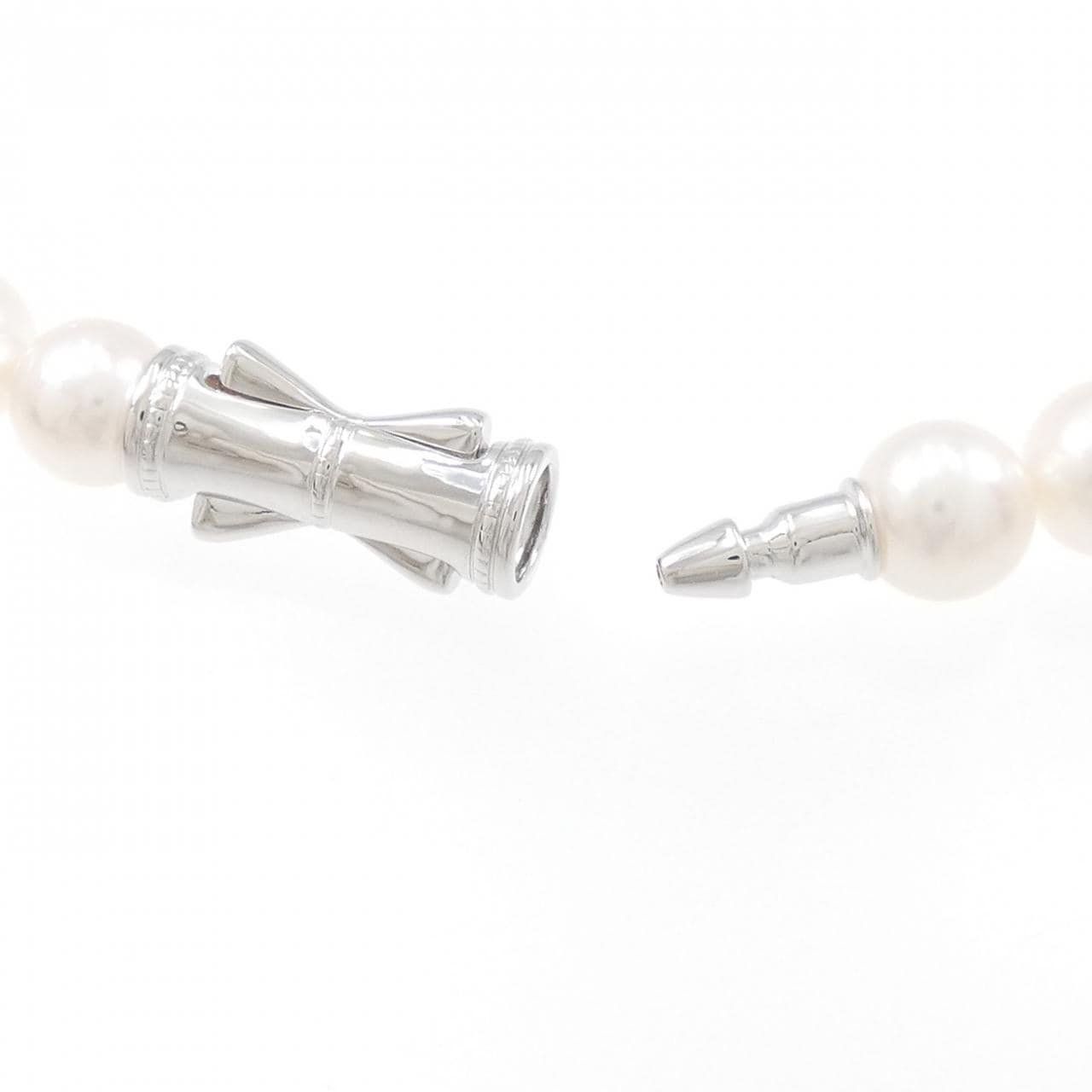 タサキ アコヤパール ネックレス イヤリングセット 7.5-8mm