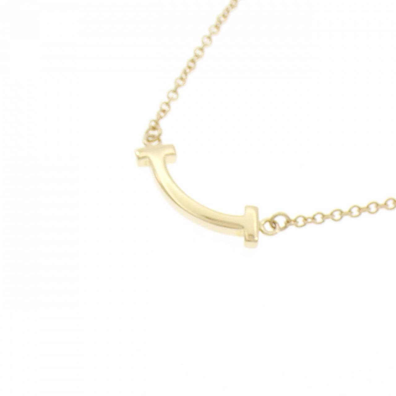 ティファニー Tスマイル ミニ ネックレス