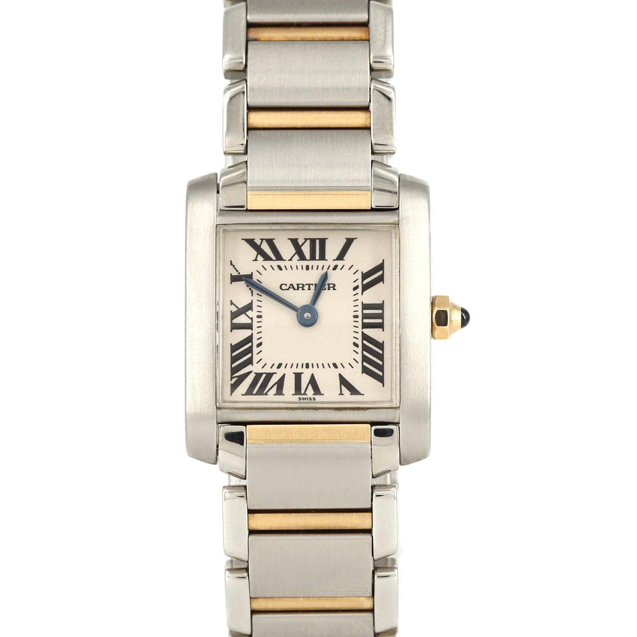 Cartier Tank Francaise SM two tone W51007Q4 SSxYG Quartz