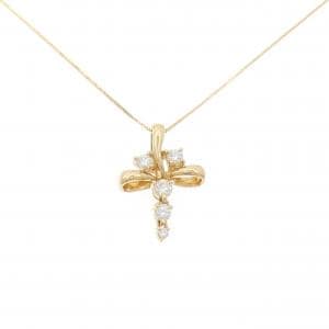 K18YG ダイヤモンド ネックレス 0.28CT