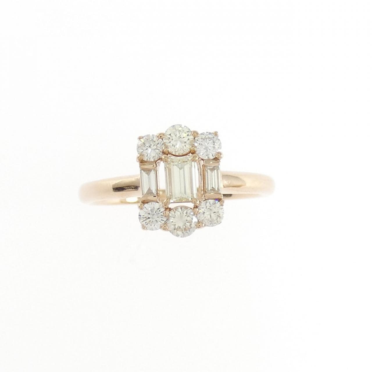 K18PG ダイヤモンド リング 0.209CT