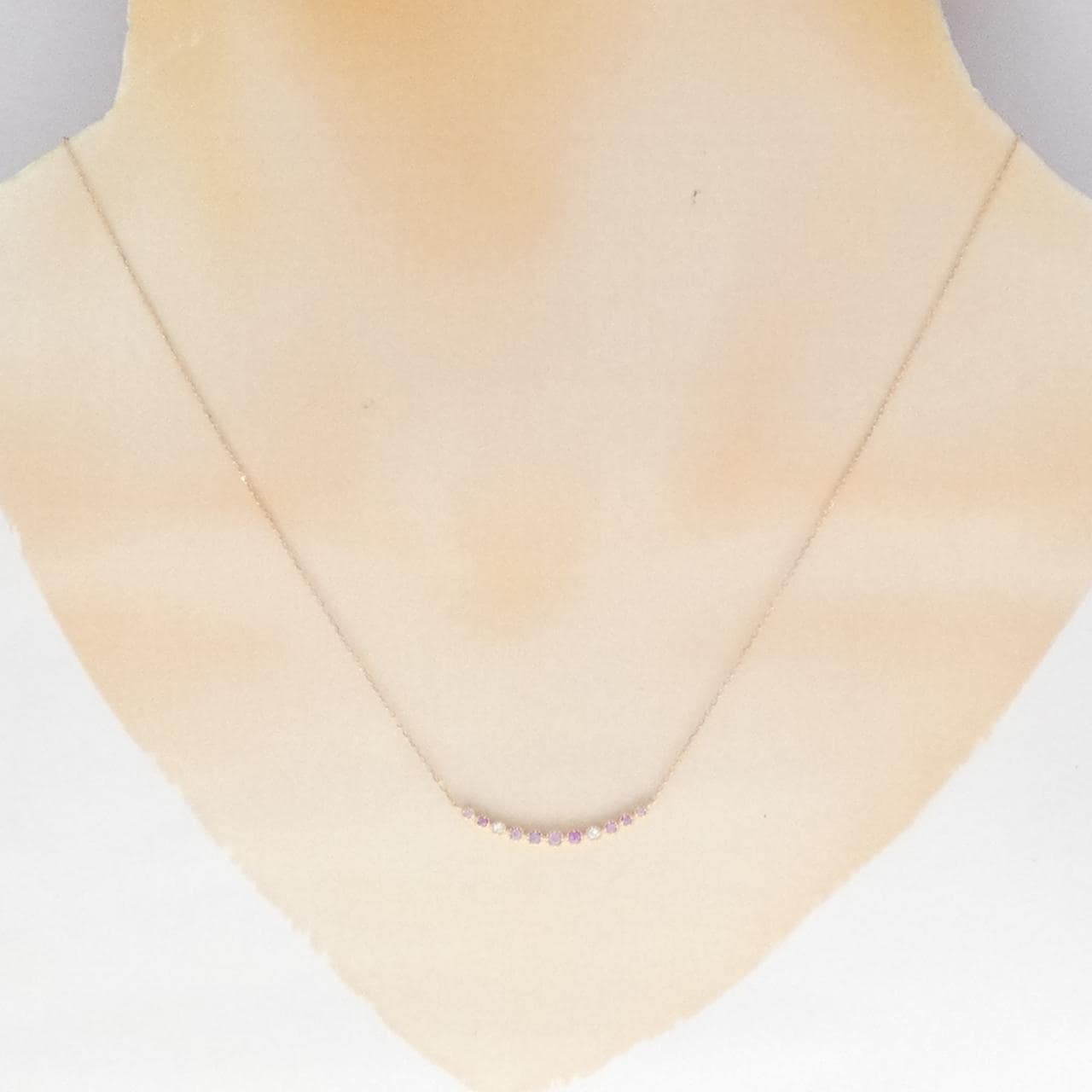 ポンテヴェキオ サファイヤ ネックレス 0.09CT