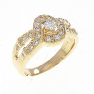 K18YG ダイヤモンド リング 0.34CT