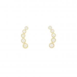 【リメイク】K18YG ダイヤモンド ピアス 0.20CT