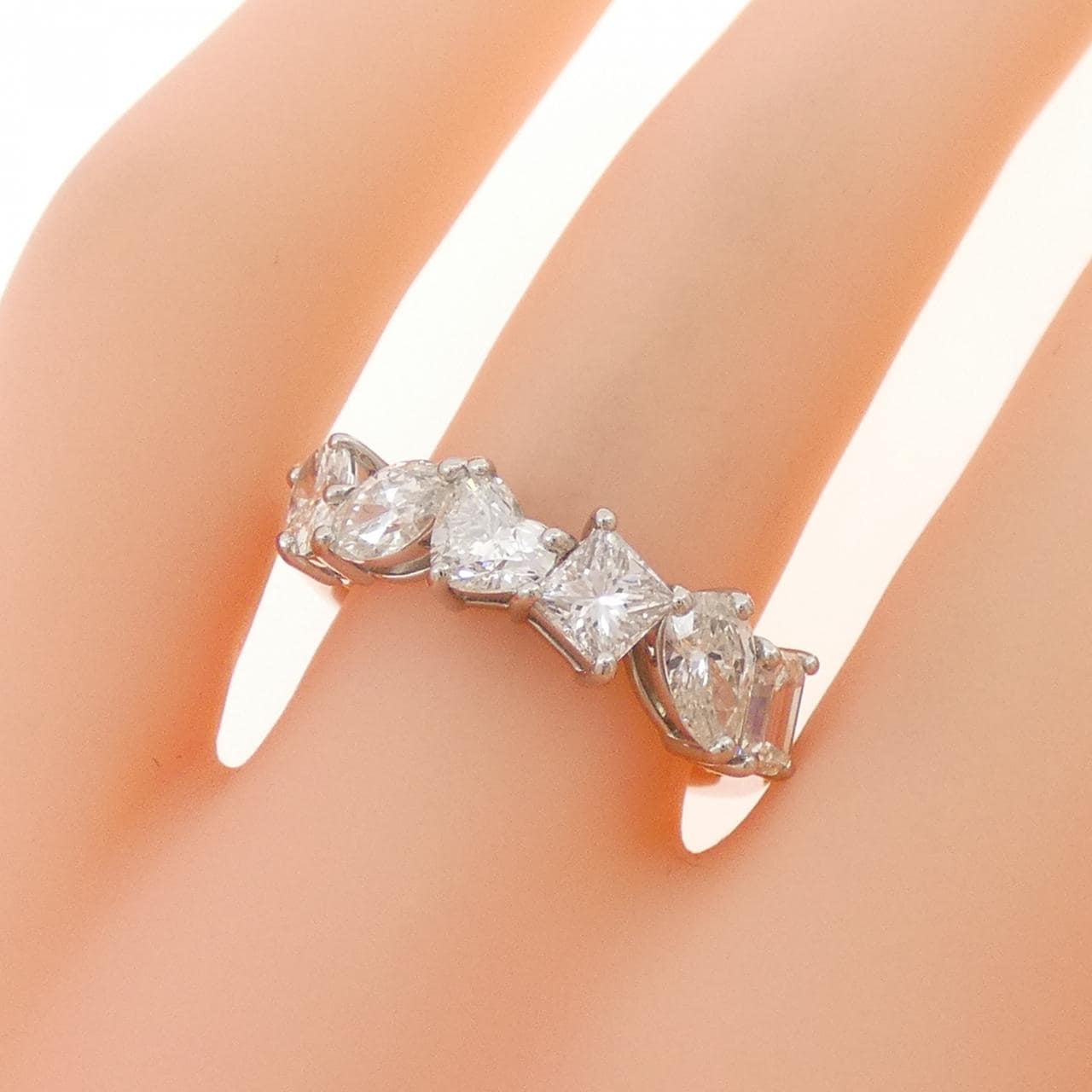 【新品】PT900 ダイヤモンド リング 1.62CT