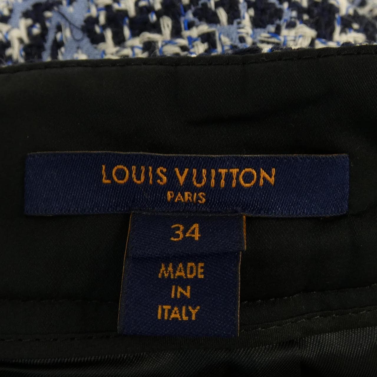 ルイヴィトン LOUIS VUITTON レザーアクセントモノグラム FMSK14JM8 スカート