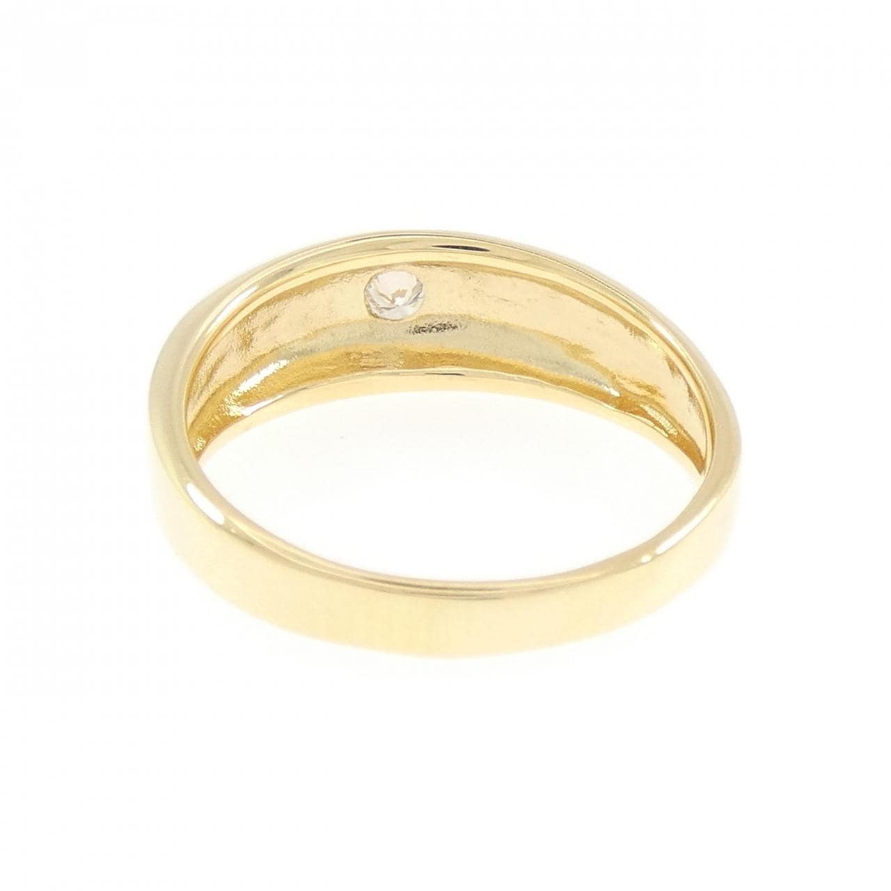 【新品】K18YG ダイヤモンド リング 0.10CT