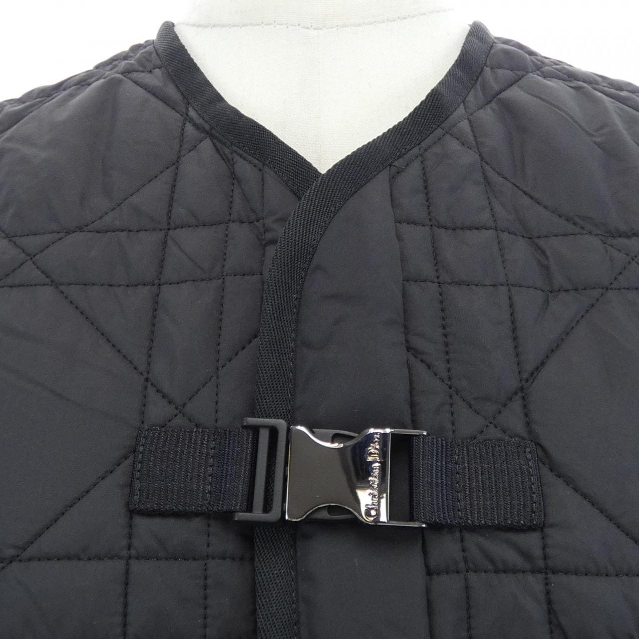 クリスチャンディオール CHRISTIAN DIOR マクロカナージュ キルティング 327C31A2827 ノーカラージャケット