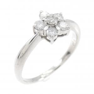 PT フラワー ダイヤモンド リング 0.30CT