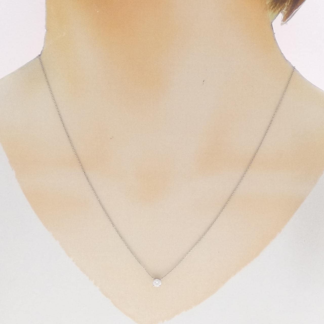4゜C ダイヤモンド ネックレス 0.202CT