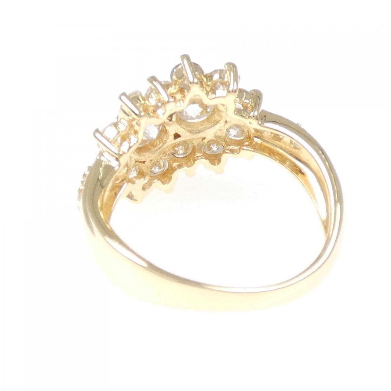 K18YG ダイヤモンド リング 2.0CT
