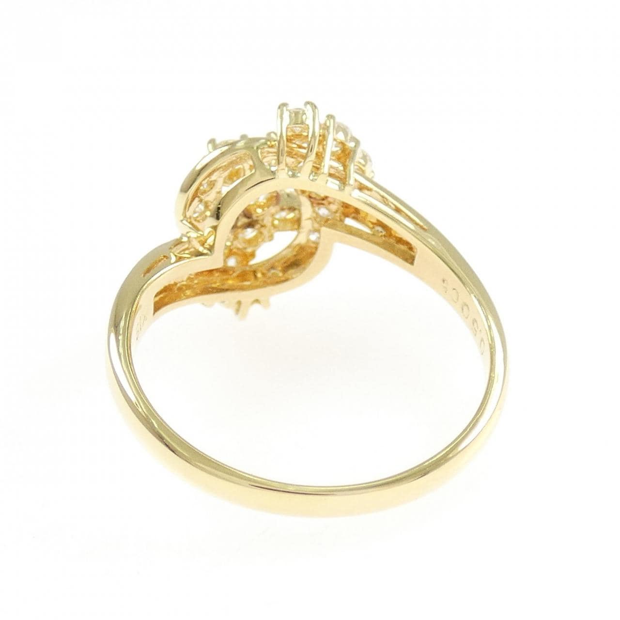 K18YG ダイヤモンド リング 0.50CT