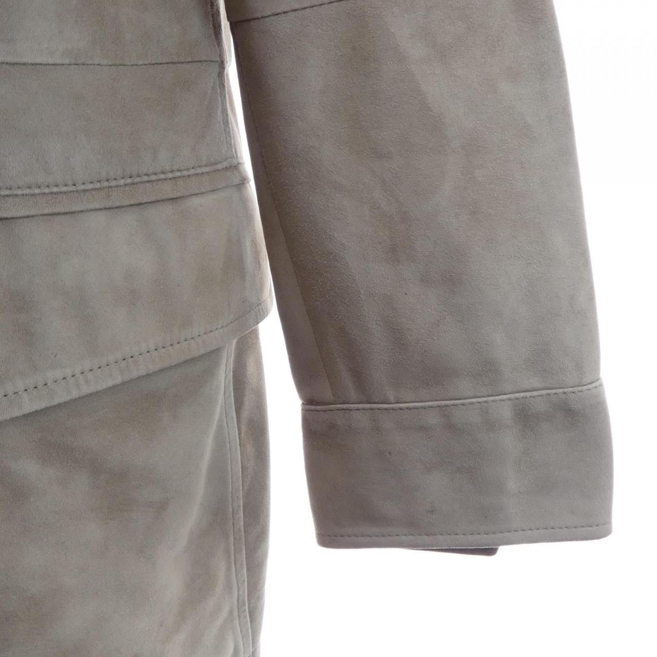 ブルネロクチネリ BRUNELLO CUCINELLI レザージャケット