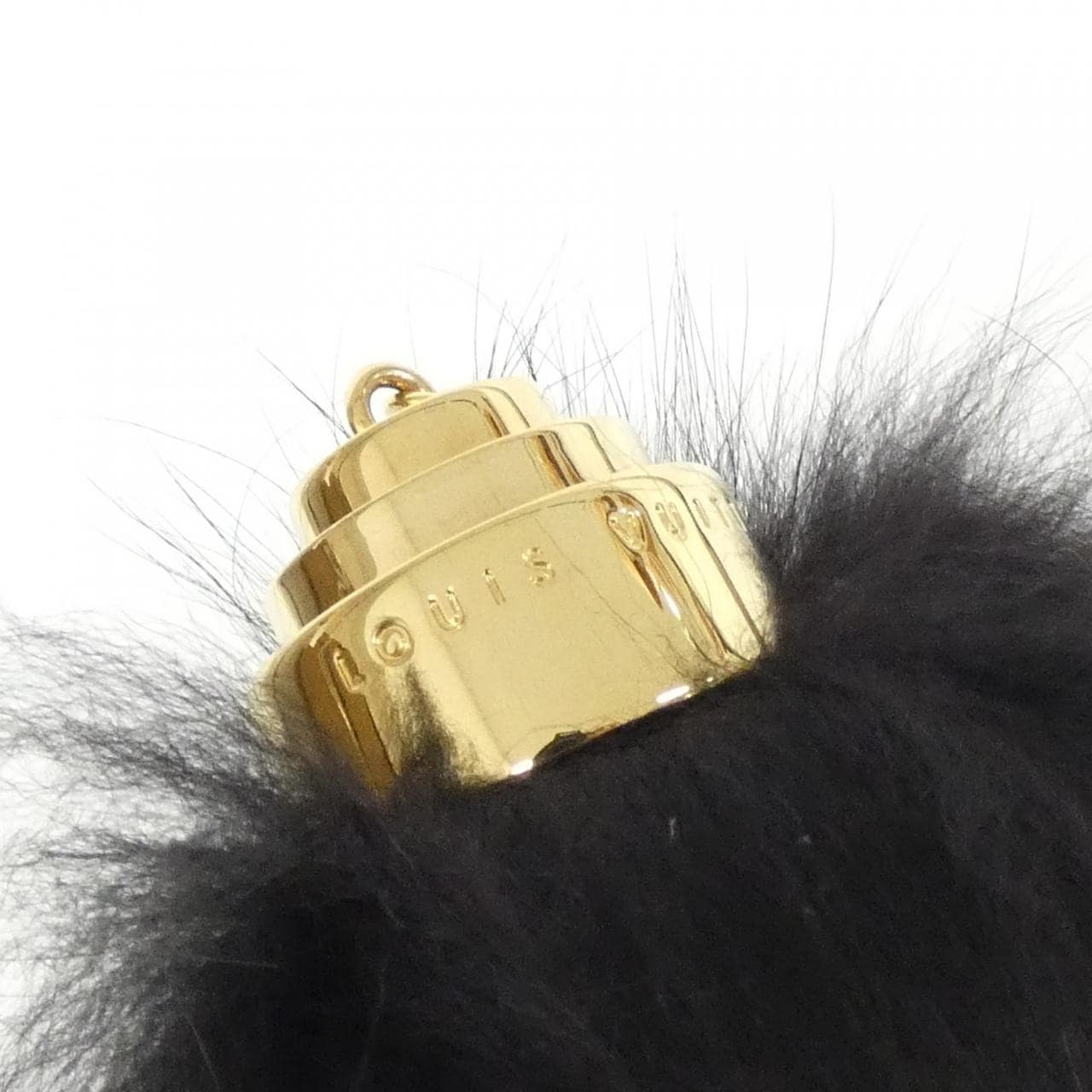 ルイヴィトン キーリング ファジー バブル ファー M67372 キーホルダー