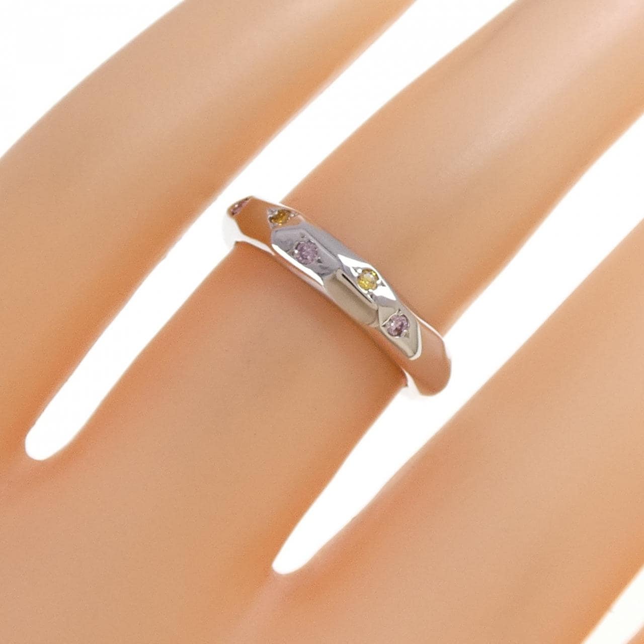 PT900 ダイヤモンド リング 0.08CT