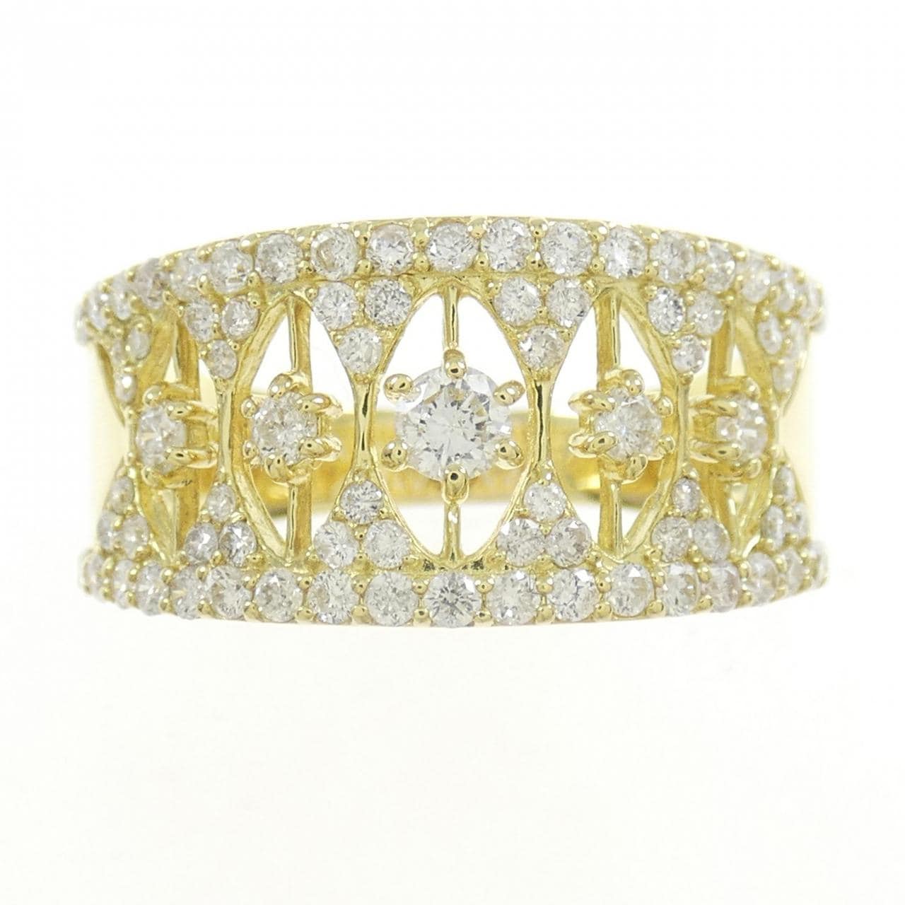 K18YG ダイヤモンド リング 1.00CT