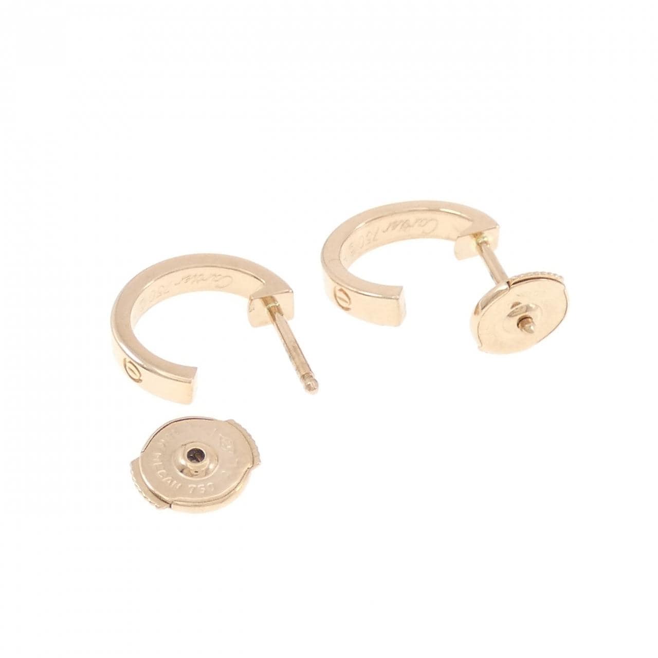 カルティエ ミニラブ ピアス