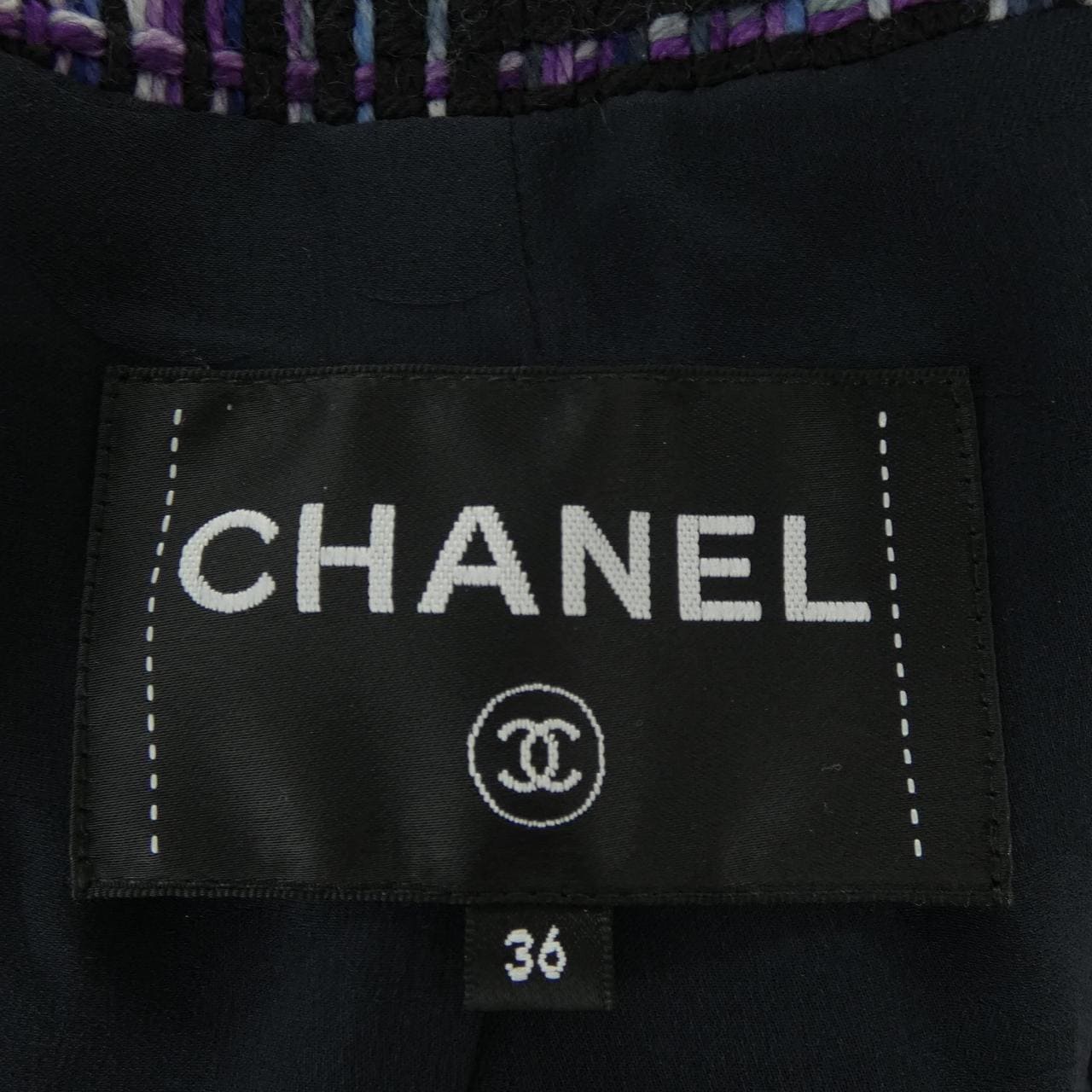 シャネル CHANEL P75467V67167 23A ノーカラージャケット