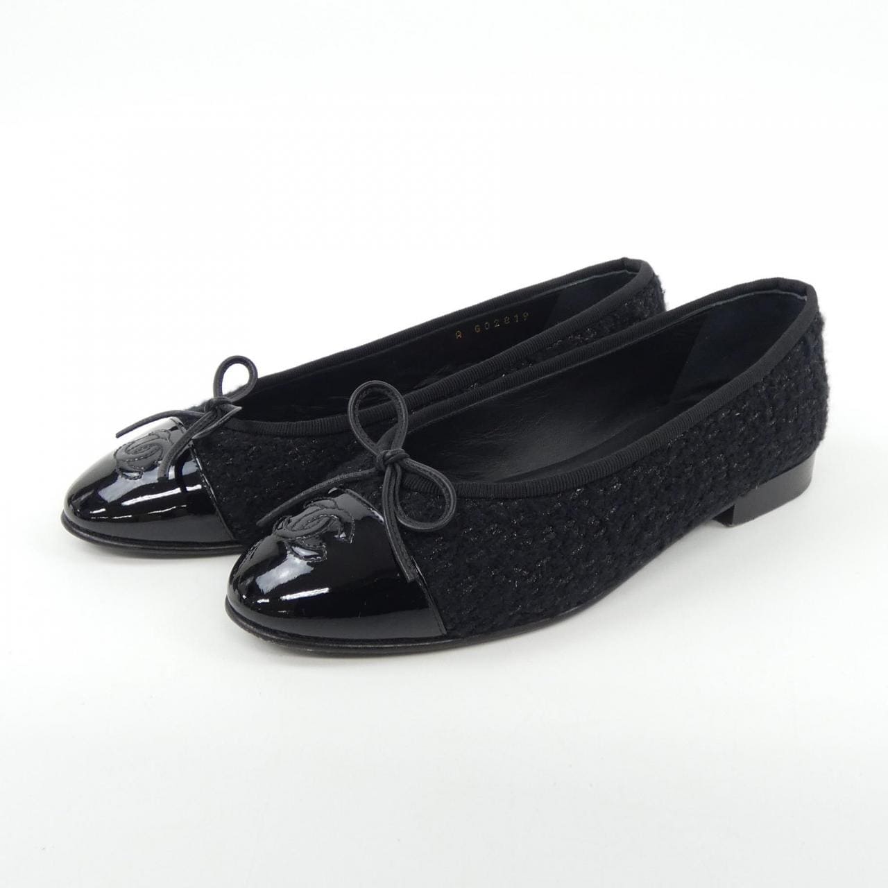 シャネル CHANEL バレリーナ FLATS G02819Y53489 フラットシューズ