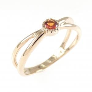 K18PG サファイヤ リング