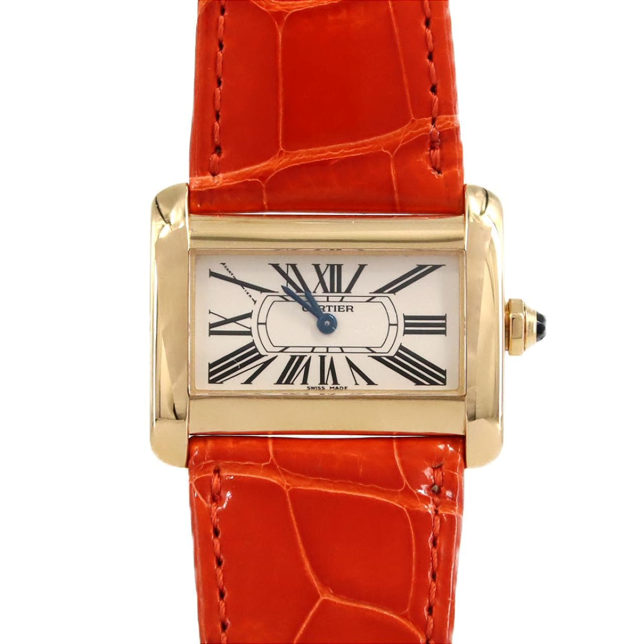 カルティエ ミニタンクディヴァン YG W6300356 YG クォーツ