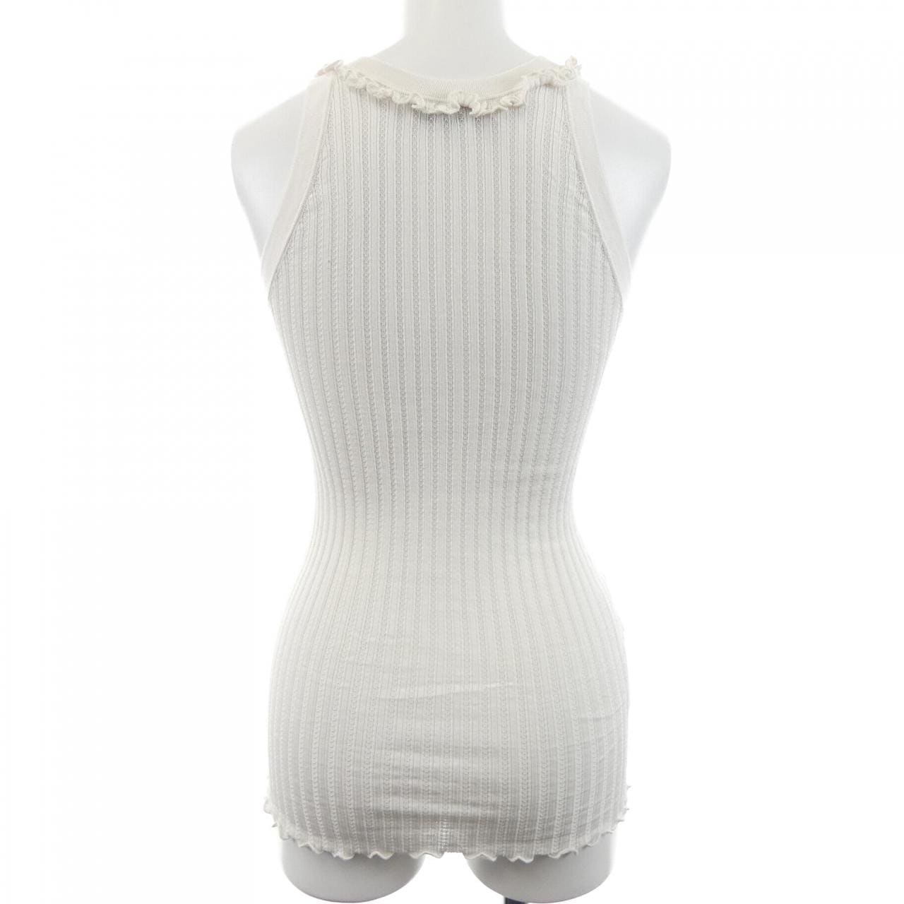 ミュウミュウ MIU MIU SILK TANK TOP MMV392 SOOO 191X タンクトップ