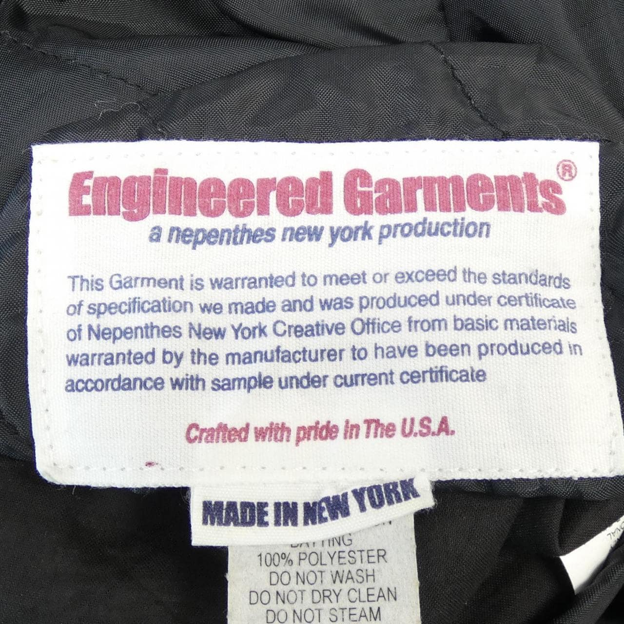 工裝外套ENGINEERED GARMENTS夾克