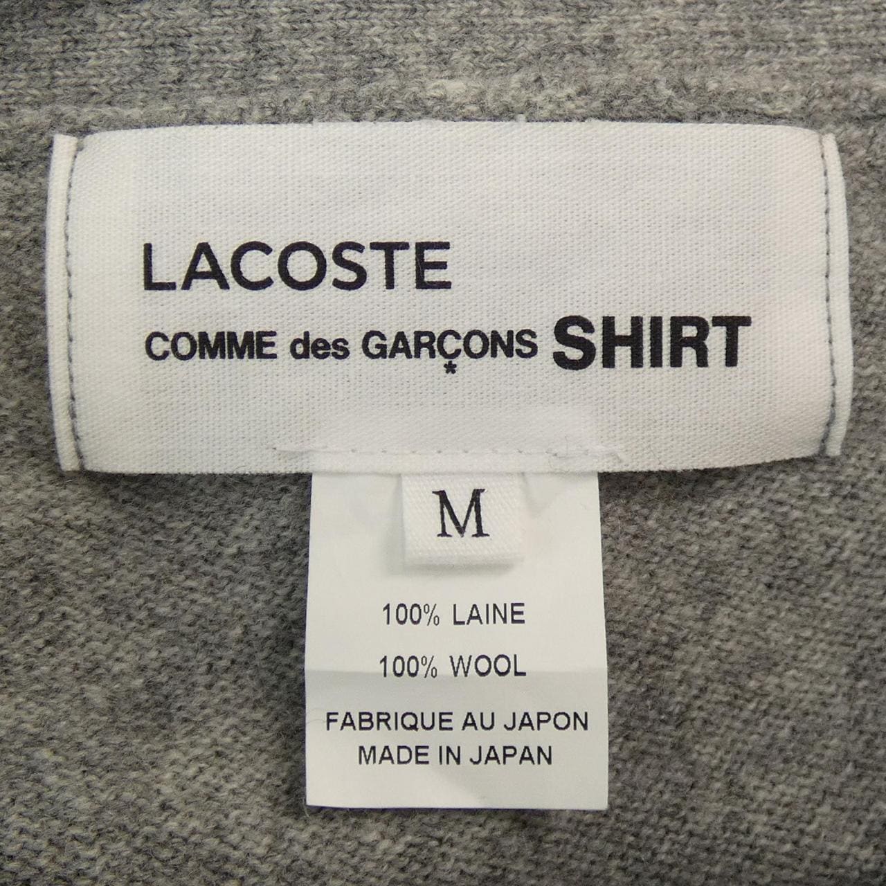 COMDEL GARCONS SHIRT开襟衫