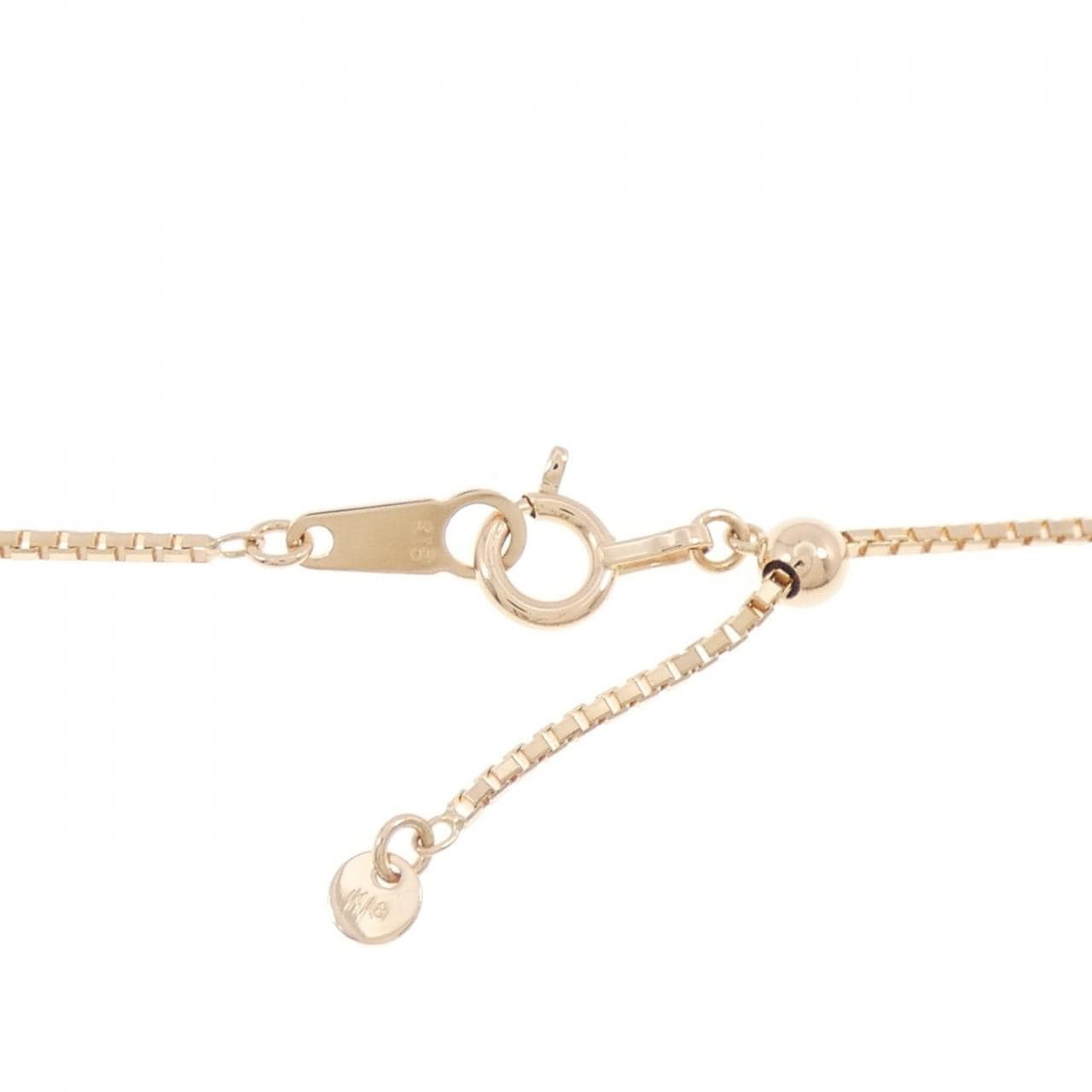 K18PG サファイヤ ネックレス 0.88CT