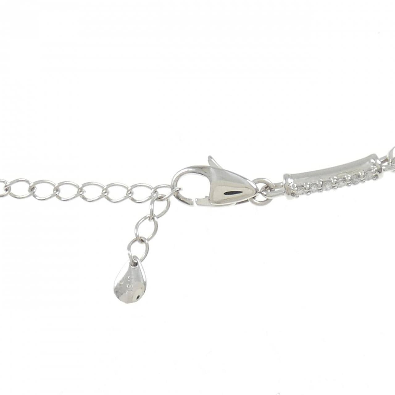 K18WG Diamond bracelet 0.30CT