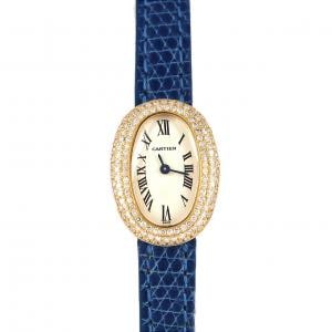 カルティエ ミニベニュワール YG/3D WB504851 YG クォーツ